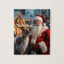 Search for santa claus puzzles Reindeer