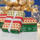 Search for red and white christmas polka dots wrapping paper Simple
