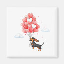 Search for dachshund magnets Valentine