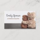 Search for teddy bear business cards Babysitting