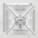 Search for 25th wedding anniversary invitations White