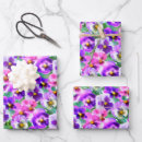 Search for pansy wrapping paper Green