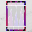 Search for art deco stationery paper Red