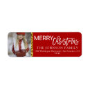 Search for gold return address labels Glitter