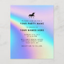 Search for the black unicorn invitations Rainbow