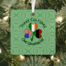 Search for shamrock ornaments Usa