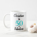 Search for 50 and fabulous mugs Birthday party