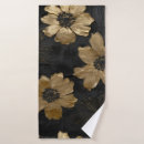 Search for metallic gold bath bath towels Black and gold