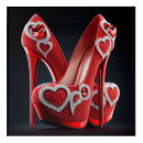 Search for red high heel art Stilettos
