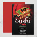 Search for sushi party invitations Dinner