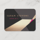 Search for art deco business cards Hairdresser