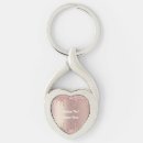 Search for glitter keychains Rose gold