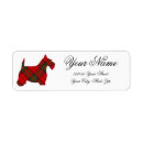 Search for scottie dog return address labels Terrier