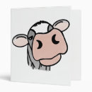 Search for cow print binders Farmhouse