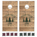 Search for mountains cornhole sets Cabin