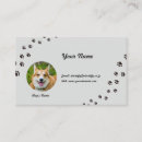 Search for introduction business cards Dog