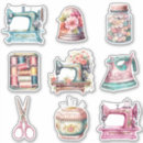 Search for sewing machine stickers Vintage