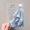Search for snowflake quinceanera invitations Silver