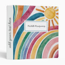 Search for boho binders Rainbow