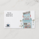 Search for robot business cards Ufo