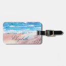 Search for beach luggage tags ocean