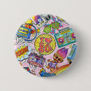 Search for i love the 80s buttons Retro