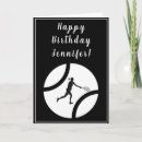 Search for tennis birthday cards Athletic