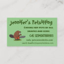 Search for chainsaw business cards Beaver