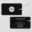 Search for circle business cards Elegant minimalist design