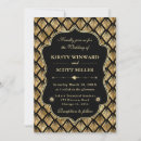 Search for fans wedding invitations Roaring twenties