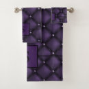 Search for dark purple bath towels Black