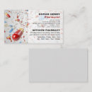 Search for pharmacy business cards Chemist