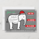 Search for white elephant christmas invitations Exchange
