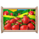 Search for strawberry serving trays Nature
