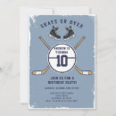Search for hockey birthday invitations Skate on over