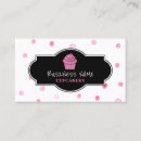 Search for cupcake business cards Dessert
