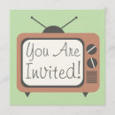 Search for tv party invitations Television