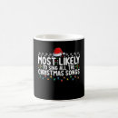 Search for singing christmas mugs Santa