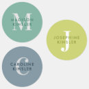 Search for round labels Initial