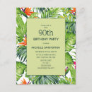 Search for island birthday invitations Flowers