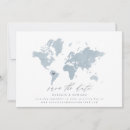 Search for world map save the dates Heart