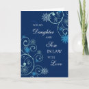 Search for son and daughter in law cards Snow