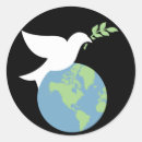 Search for peace on earth stickers Unity