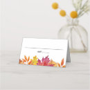 Search for autumn place cards Botanical