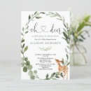 Search for winter woodland baby shower invitations Gender neutral