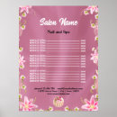Search for price lists Salon
