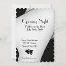 Search for performing arts 5x7 invitations tragedy and comedy