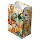 Search for pumpkin gift bags Watercolor