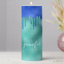 Search for royal blue candles Elegant