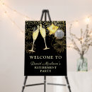 Search for retirement signs Gold glitter